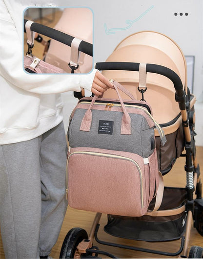 Baby Diaper Bag Backpack with Changing Station