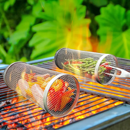 GrillMate Rolling Grill Baskets