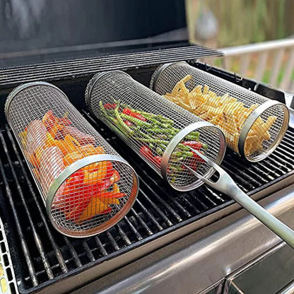 GrillMate Rolling Grill Baskets